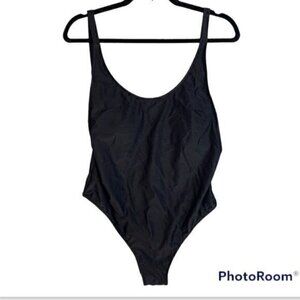 Prettygarden womens XL black one piece swimsuit NEW